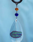 University of Florida - Logo Crystal (set of 3) MAGNETIC ORNAMENT - MagTrim Designs LLC