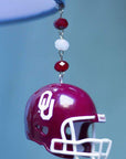 University of Oklahoma - Helmet (set of 3) MAGNETIC ORNAMENT - MagTrim Designs LLC