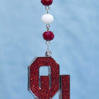 University of Oklahoma - Logo Bling (set of 3) MAGNETIC ORNAMENT MagTrim  (6059757893)