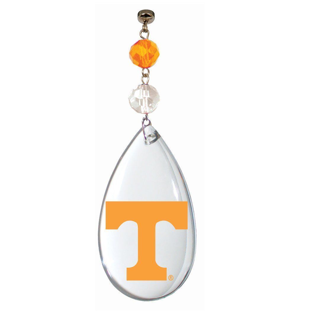 University of Tennessee- Logo Crystal (set of 3) MAGNETIC ORNAMENT - MagTrim Designs LLC