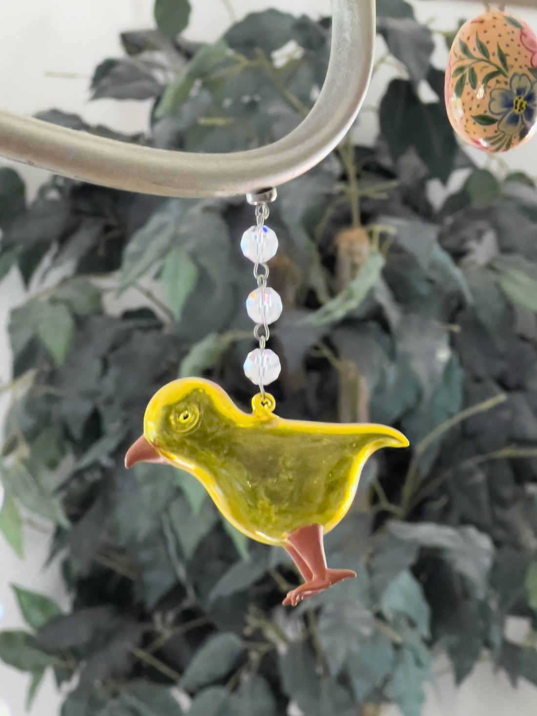EASTER CHICK (Box of 3)  MAGNETIC ORNAMENT - Magnetic Chandelier Ornament
